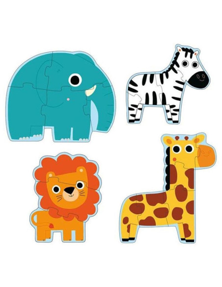 4 PRIMI PUZZLE LA JUNGLA