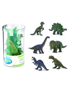 MINI ANIMALI - DINOSAURI 6PZ