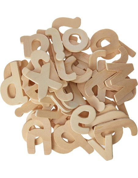 LEGNO\LETTERE PZ.300 MIS. ASS MM.22