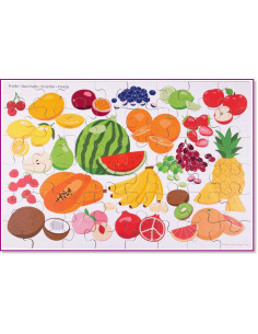 PUZZLE DA PAVIMENTO FRUTTA