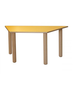 TAVOLO TRAPEZIO 128x64X46H COL.MAGNOLIA