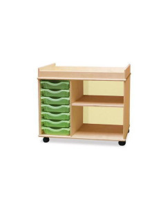 CARRELLO CON VASCHETTE