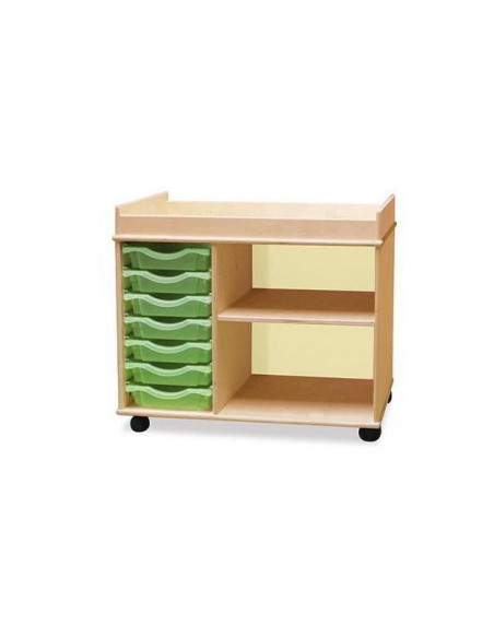 CARRELLO CON VASCHETTE