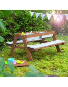 TAVOLO CON VASCHE DA GIOCO