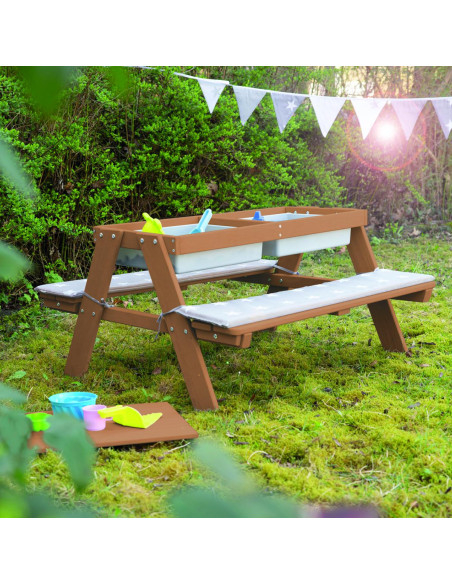 TAVOLO CON VASCHE DA GIOCO