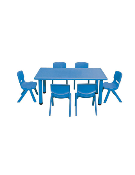 TAVOLO RETTANGOLARE DA ESTERNO CM.125X65X53H