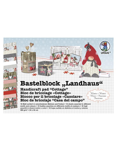 CARTONCINO NATALE FG.16 CM.24X34 GR.300