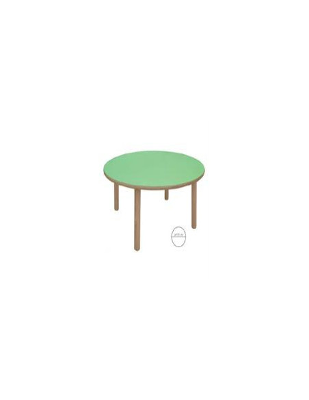 TAVOLO CERCHIO CM 130X53H COL.MAGNOLIA