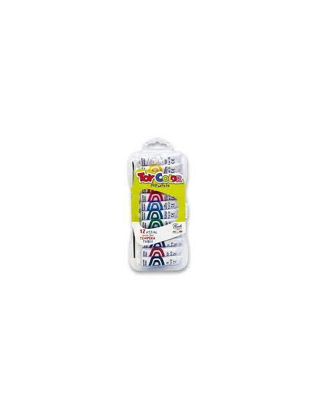 TEMPERA PRONTA TOY COLOR TUBETTI ML.12 12 COL.