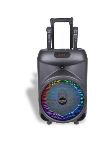 WIRELESS TROLLEY SPEAKER CON 2 MICROFONI