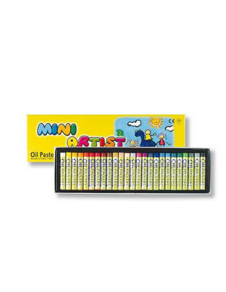PASTELLI AD OLIO MINI ARTIST 25 COLORI