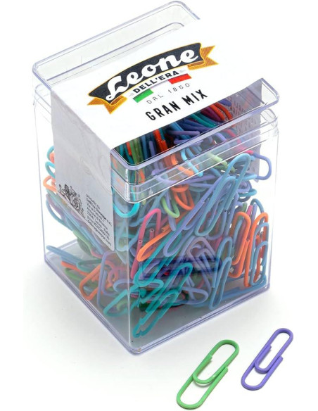 FERMAGLI LEONE PZ.275 N.3-4 GR.125 COL. ASS.