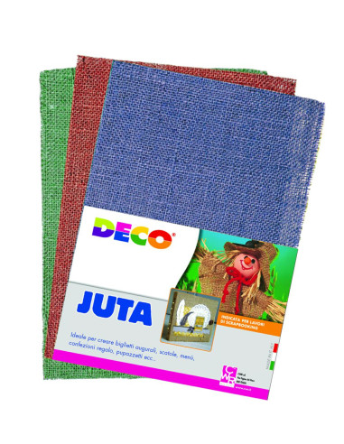 JUTA COLORATA 10 PEZZI 20X30