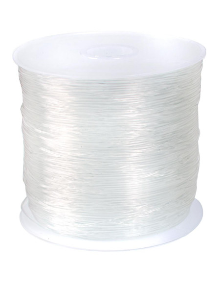 FILO ELASTICIZZATO MM.0,6X50MT TRASPARENTE