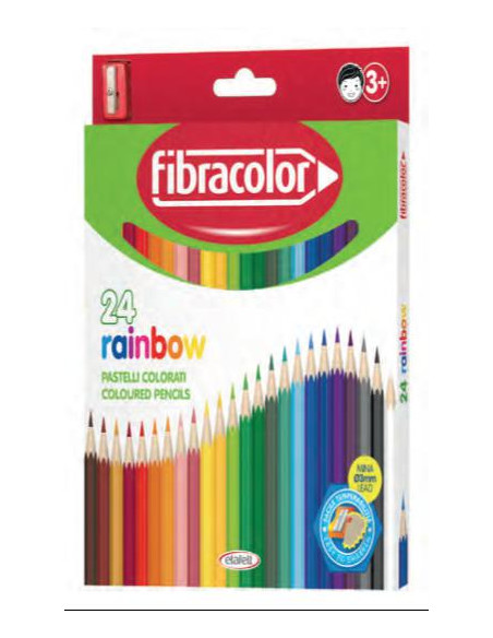MATITE RAINBOW 24 COLORI.