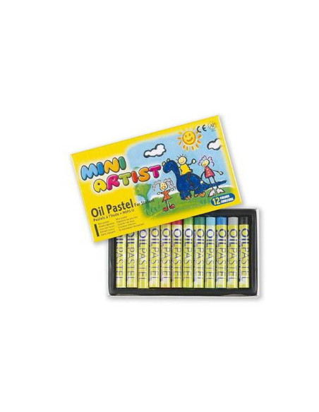 PASTELLI AD OLIO MINI ARTIST 12 COLORI