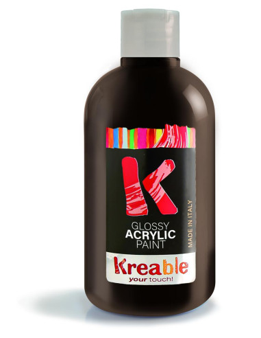 TEMPERA ACRILICA KREABLE ML. 100 MARRONE