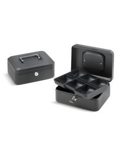 CASSETTA PORTAVALORI CM.20X16X9 NERO