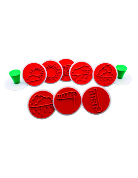 TIMBRI METEO PZ.10 CM. 7,5x4.