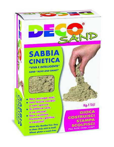 SABBIA CINETICA DECO SAND BAULETTO KG.5