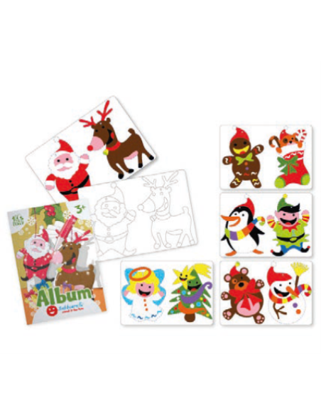 SABBIARELLI ALBUM ADD. DI NATALE BABY 10 FG