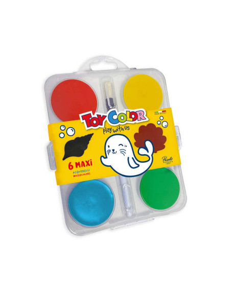 ACQUARELLI TOY COLOR PZ.6 MM.55COL. CLASSICI
