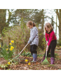 RASTRELLO FOGLIE IN METALLO 2
