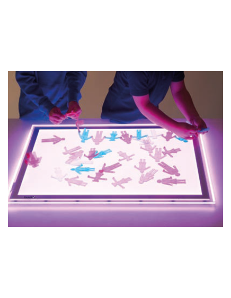 PIANO LUMINOSO CM. 66X48,6X1,7 20 COLORI