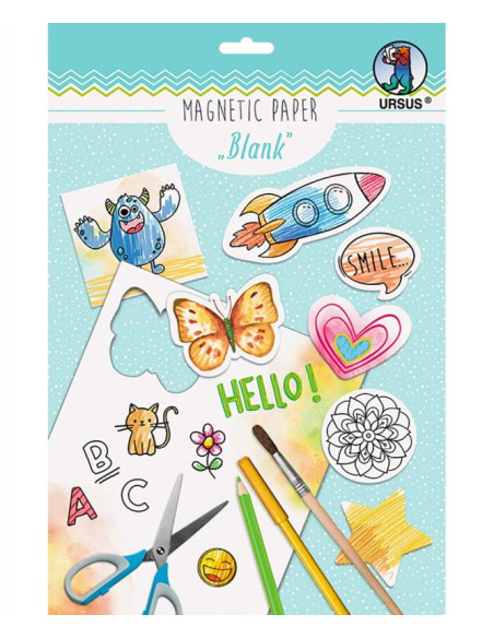 FOGLIO MAGNETICO PZ.2 CM.21X30 BIANCO