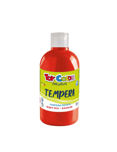 TEMPERA PRONTA TOYCOLOR ML.500 ROSSO