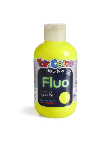TEMPERA PRONTA TOY COLOR FLUO ML250 GIALLO