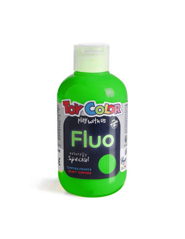TEMPERA PRONTA TOY COLOR FLUO ML250 VERDE