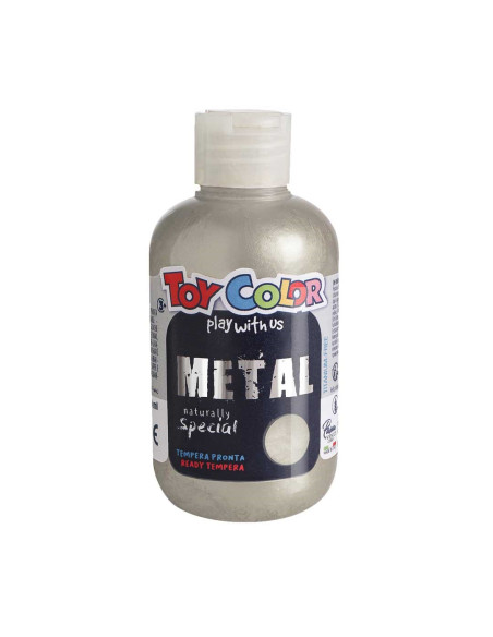 TEMPERA PRONTA TOY COLOR METAL M.250 ARGENTO