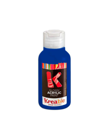 TEMPERA ACRILICA KREABLE ML.100BLU