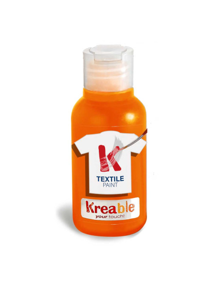 TEMPERA TESSUTO KREABLE ML.100 ARANCIO