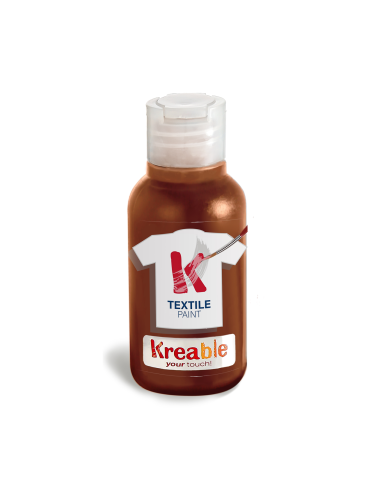 TEMPERA TESSUTO KREABLE ML.100 MARRONE