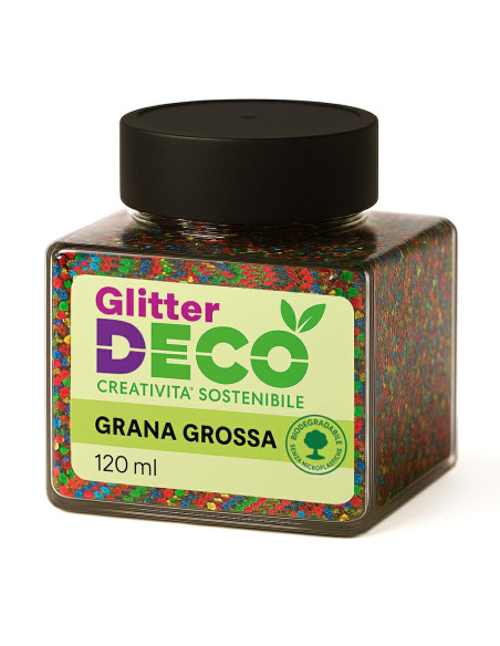 GLITTER BIO GRANA GROSSA 120ML MULTICOLOR