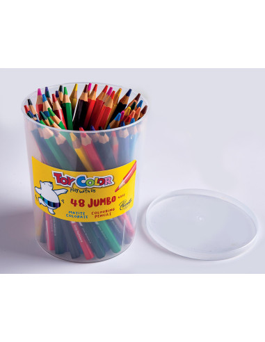 MATITE MAXI TOY COLOR JUMBO  48PZ IN 12 COL.