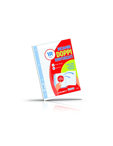 RICAMBIO DOPPIA PAGINA CON FORI15FG RIGO