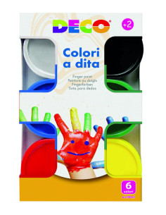 COLORI A DITA DECO 6 COL. 100ML