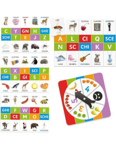 TOMBOLA FONETICA ALFABETO PAROLE