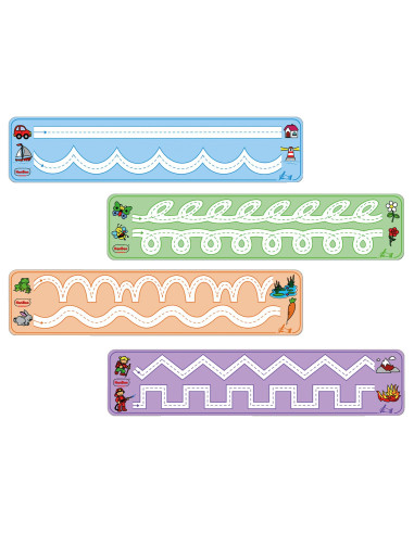 PISTE GRAFICHE 4 PEZZI