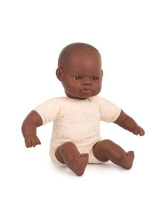 BAMBOLA MORBIDA 32CM AFRICANA