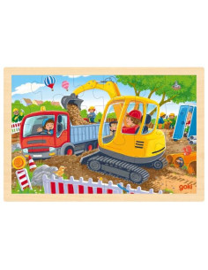 PUZZLE IN LEGNO IL CANTIERE