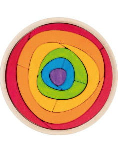 BLOCCHI IN LEGNO - CERCHIO DEI COLORI