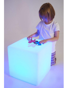 CUBO SENSORIALE LUMINOSO
