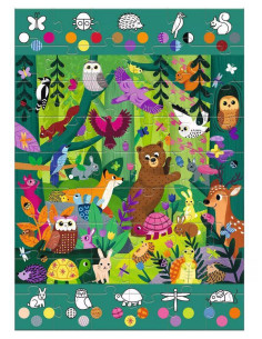 PUZZLE DI OSSERVAZIONE - LA FORESTA