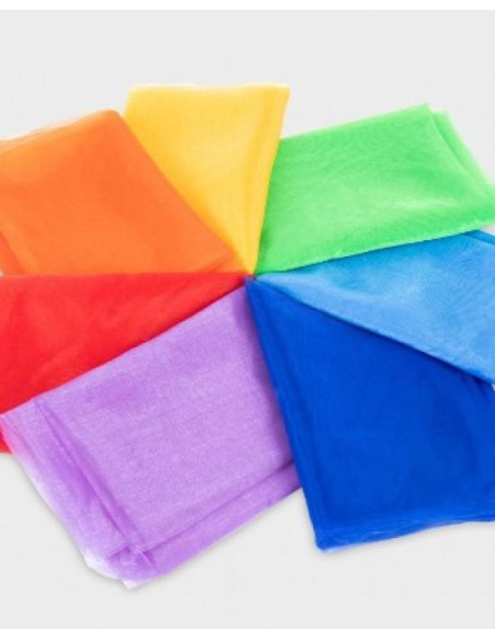 FOULARD IN ORGANZA 7 PZ