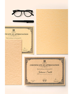 PERGAMENA CALLIGRAPHY FG.50 A4 GR.90 CREMA 2