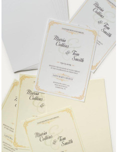 CALLIGRAPHY A4 MILLERIGHE BIANCO-200 GR 50FG